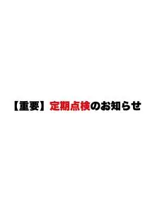 　　　　　　【重要】定期点検について